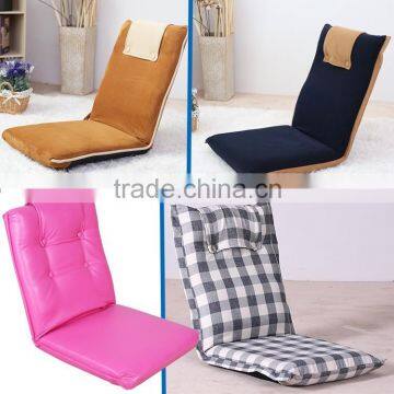 Fabric legless folded chair, portable worship chair, sponge adjustable floor chair, living room seat