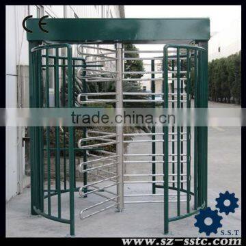 Security gate barrier RFID card reading waist height turnstile price/waist high turnstyle