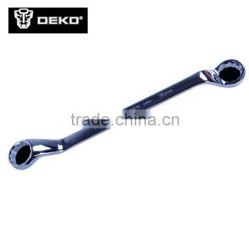 High Quality Double Offset Ring Spanner,Offset Ring Wrench