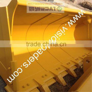 china LG956L 2.4 cubic meter rock bucket for wheel loader ,OEM in competitive price,sdlg bucket for wheel loader