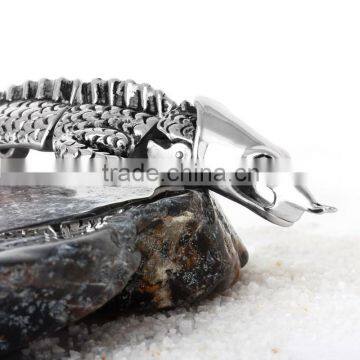 Fashion Men's Stainless Steel Animal Bracelet Clasp photo-3