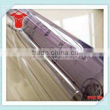 HIGH QUALITY PVC FILM FOR SUPER CLEAR TRANSPARENT FILM FOR EXPORT