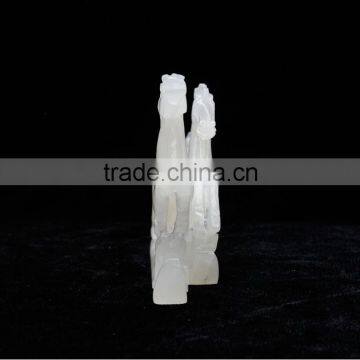 2015 High Quality Carved Jade Horse Statue Best Home Decoration photo-3