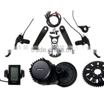 electric bike kits 8FUN Bafang BBS03 mid mount motor 48v 1000w mid central drive electric bicycle kit