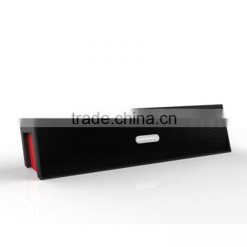 Small size flac supported led light time display dual channel bluetooth speaker with fm antenna