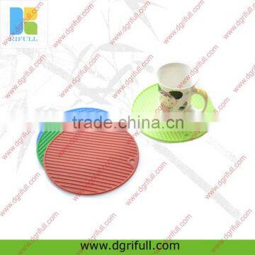 High heat resistant silicone cup mat