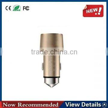 High Quality Safety Hammer Car Charger Micro Auto Universal Dual Usb For Ipad photo-2