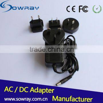 Interchangeable Adaptor 5V 2A Wall Adapter Power Power Supply With Interchangeable Plug UK AU US EU