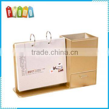 Wholesale custom personality acrylic desktop calendar, table calendar printing