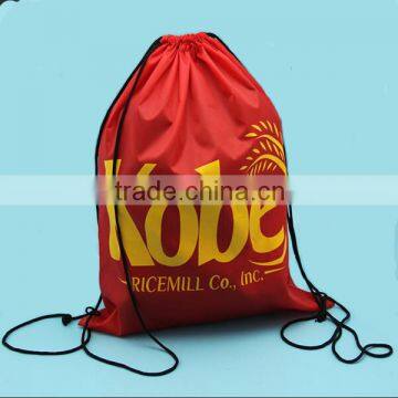 Custom Drawstring Nylon Bag For Shopping Packing