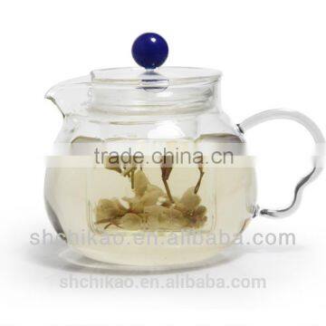 blown glass novelty teapot