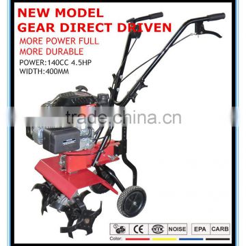 4.5HP Hand Gear Direct Driven Used Rotary Tillers/cultivator For Sale