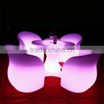 Led Light Illuminated Plastic Sofa photo-2