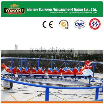 Fun fair amusement for child rides of park games china dragon roller coaster for sale