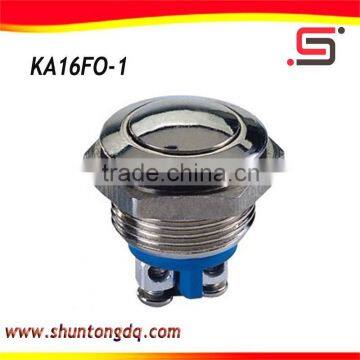 16mm momentary mechanical metal push button switch