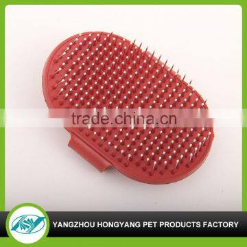 Rubber dog hair brush