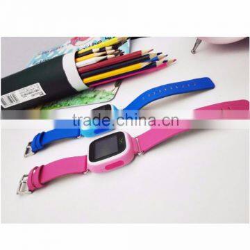 1.22 Inch Color Display Baby Smart Watch Q90 Q100 Anti-lost WIFI SOS Wrist Watch Gps Tracking Device for Kids With Touch Screen