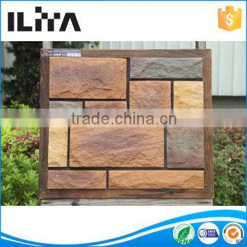 Multicolor Castle Stone Ledge Stone Tile Fujian Stone (YLD-32029)