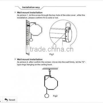 Motorized Projection Screen/Projector Screen/Matte White Electric Screen photo-4