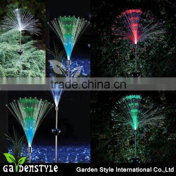 amorphous silicon solar panel rgb color changing lamp fibre optic lighting