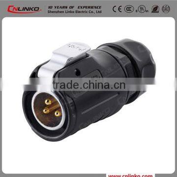 Ip68 3pin Male Female Connector for Led Outdoor Lighting photo-3