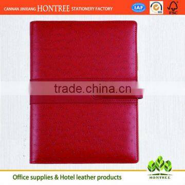 high quality leather office diary customized