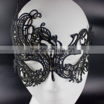 Have Stock! Hotting Sale Phenix Pierced Lace Eye Mask, Masquerade/ Party/halloween Lace Mask
