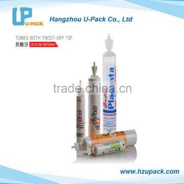 5-15ml single use tube cosmetic packaging