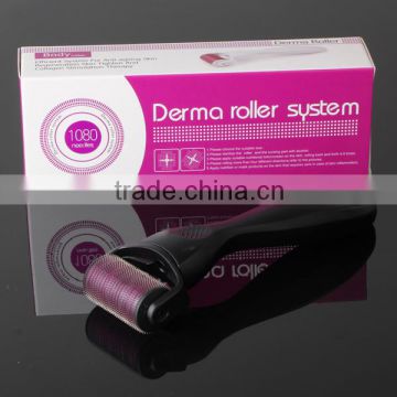 Titnaium derma roller 1080 needles skin roller