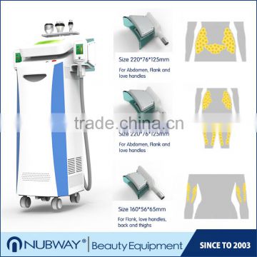 5 cryo handles kryolipolyse device fat freeze treatment membrane fat cavitation slimming equipment for whole body