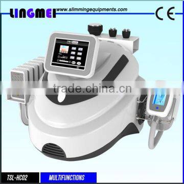 Super special offers 5in1 vacuum rf cryolipolysis cavitation dual wavelength 650nm 980nm lipo laser ,energy 130-350MW