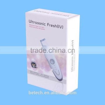 2016 Most popular ultrasonic face skin scrubber new function