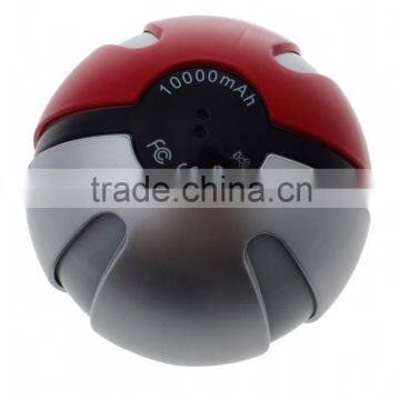 10000mAh Pokemon Poke Ball Power Bank with LED light