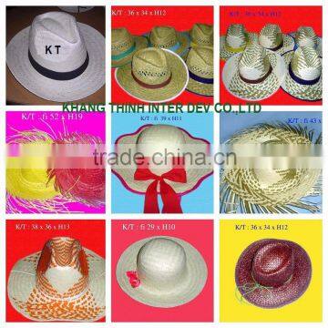 Straw Hat Palm Hat Seagrass Hat