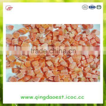 hot sale frozen carrot cube 8*8mm