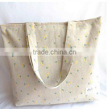 Hot Sale Good Quality Cotton Jute Handbag for Lady photo-2