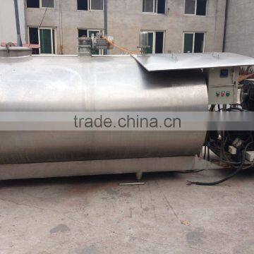 Milk cooling tank with COPLAND Refrigeration compressor