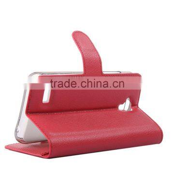 CHEAP COW SKIN TEXTURE Soft Wallet Case Stand PU Leather Case For HUAWEI Y5 Y560 FLIP LEATHER CREDIT CARD CASE photo-5