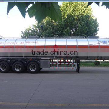 High quality tank semi trailer for crude oil loading