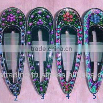 Plastic painted Hair clip