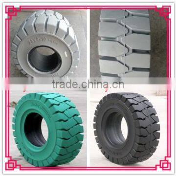 hot sale high quality stacker crane 23x10-12 solid tyres non marking tyres with cheap price