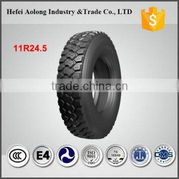 China well- known brand GL909A cheap truck tire 11R24.5