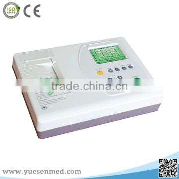 YSECG-03A Hospital simple body popular portable multichannel ecg machine