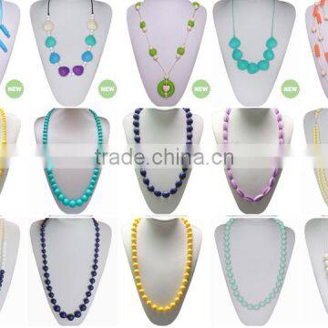 Fashion silicone chain necklace from China manufacturer