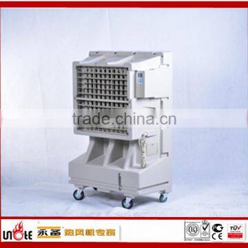 indoor evaporative air cooler for equipment room