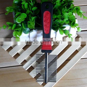 pet grooming metal comb for dog & pet