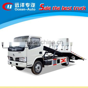 DFAC low price 4 ton tilt tray wrecker tow trucks for sale