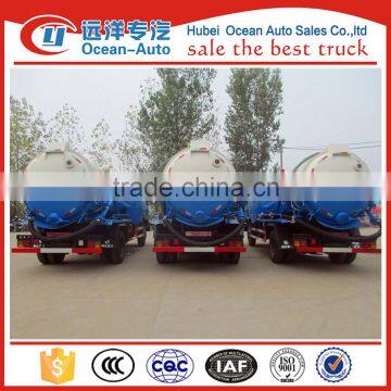 Dongfeng 8cbm Vacuum Sewage Truck Pump for Sale photo-5