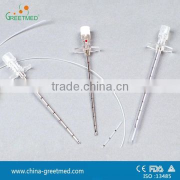 disposable medical sterile epidural needle with catheter and luer lock