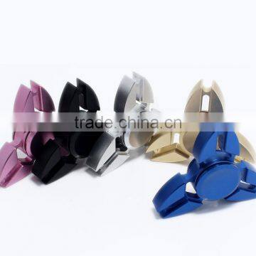 2017 Trending Products Si3N4 608 Ceramic Bearing Fidget Spinner ABS Tri-Spinner Desk Focus Toy photo-3